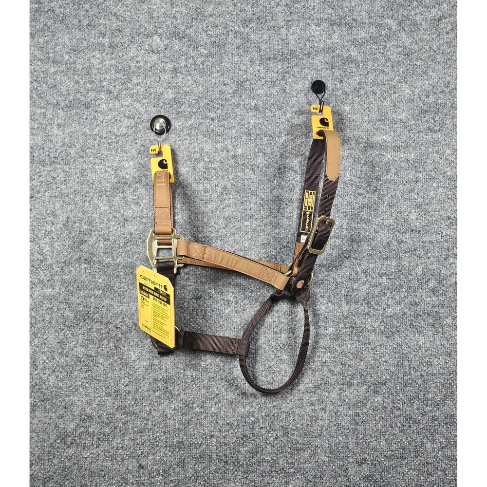Carhartt Nylon Duck Horse Halter NWT Cordura Average 800-1100 lbs. Brown